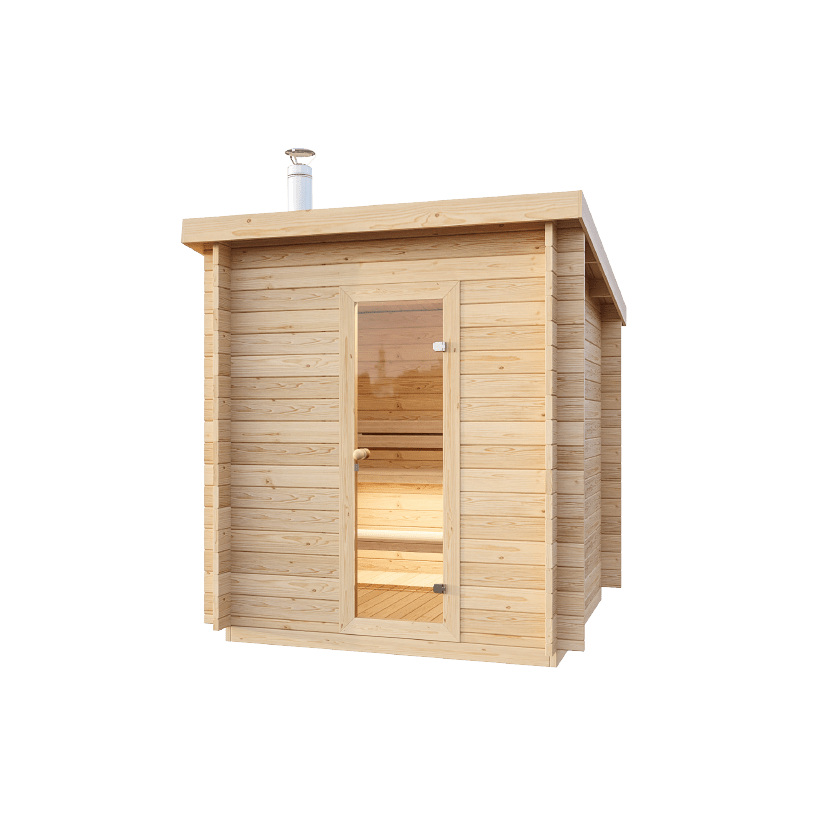 sauna ogrodowa